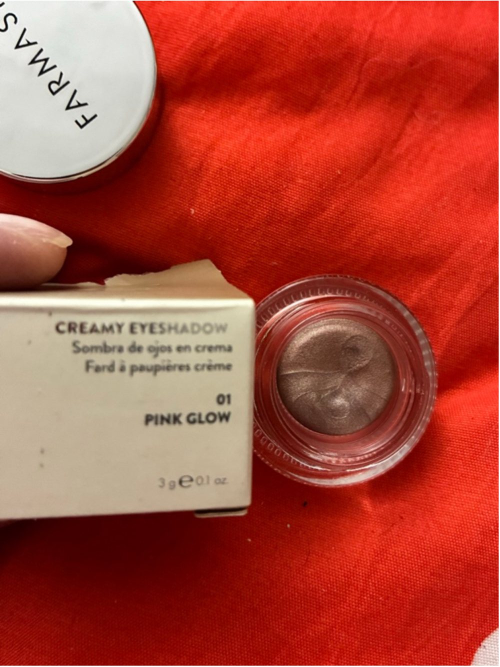 Farmasi Creamy Eyeshadow in Pink Glow